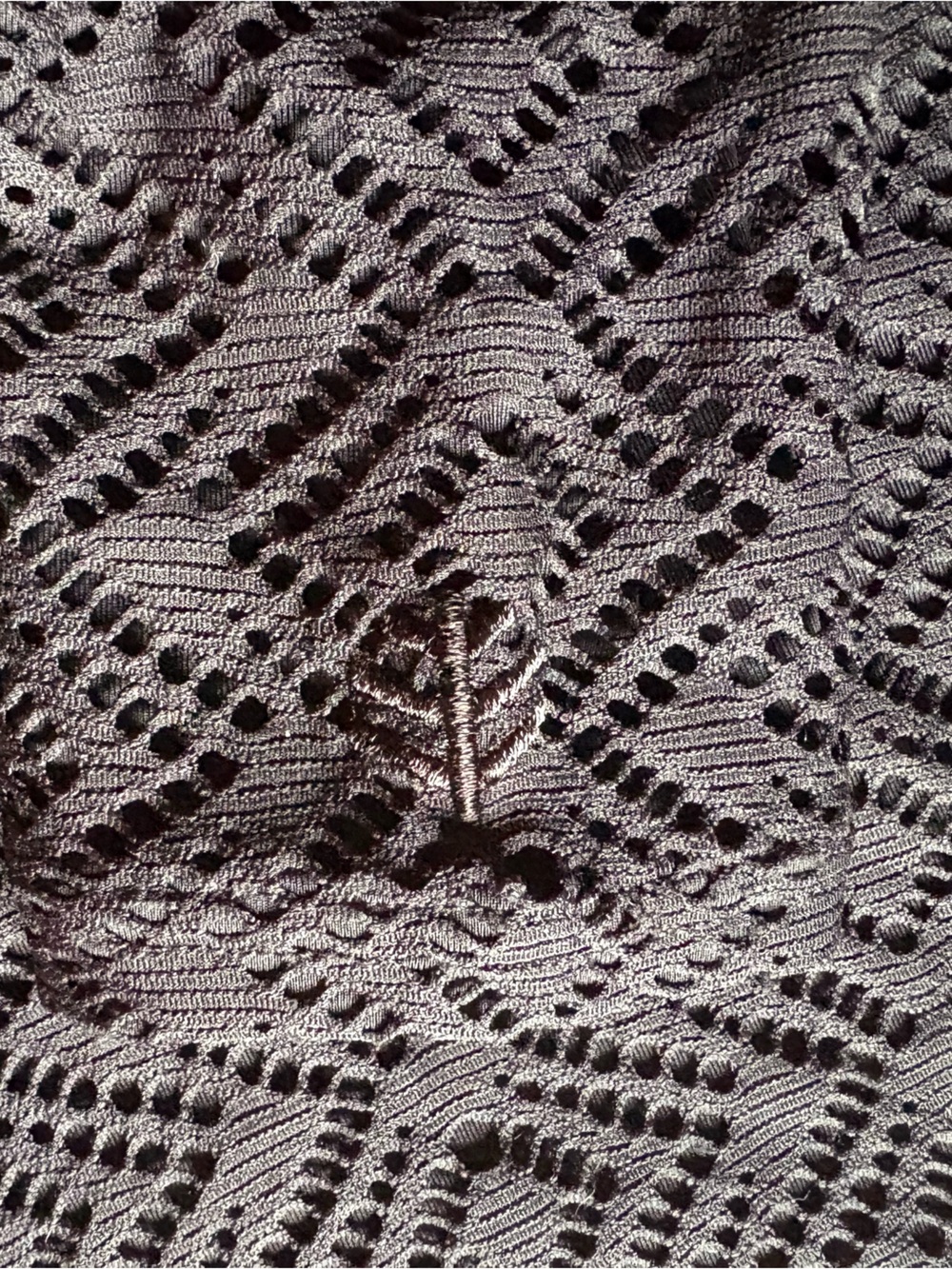 Coolibar UPF Long Sleeve Shirt- Size Small- Black Diamond Lace Shirt - Picture 11 of 11